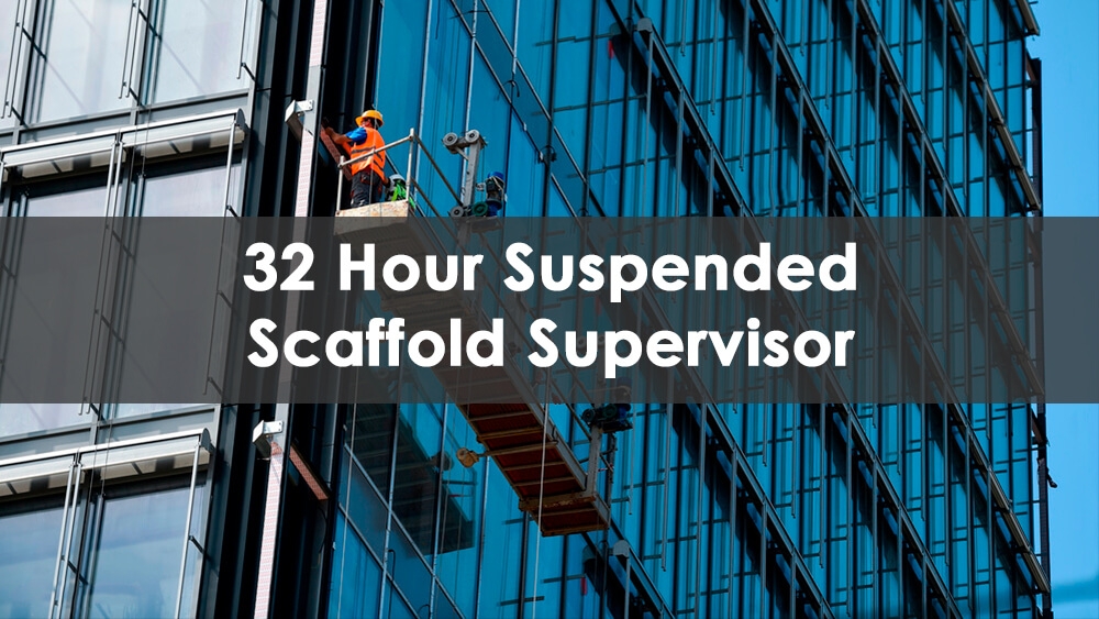 Classroom training for 32 Hour Suspended Scaffolding Course - Able Safety Consulting